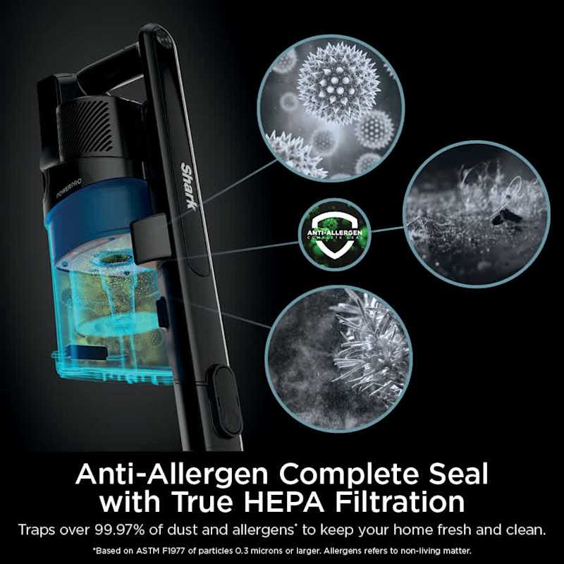 Anti-Allergen Complete Seal with True HEPA filtration