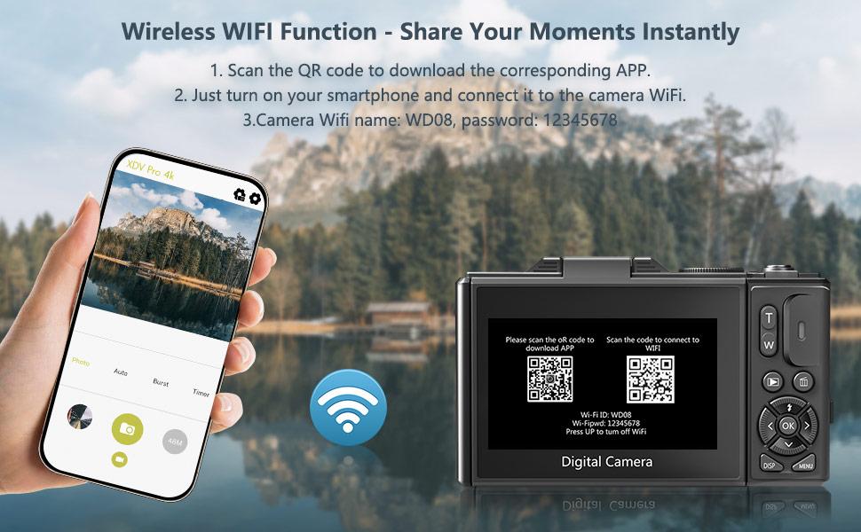 Wireless WiFi — share instantly