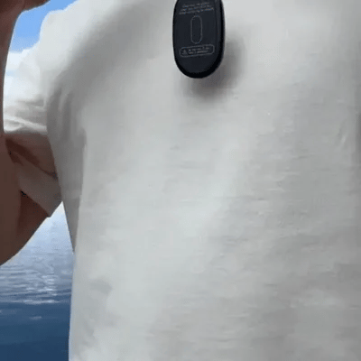 Magnetic lanyard — snaps on instantly