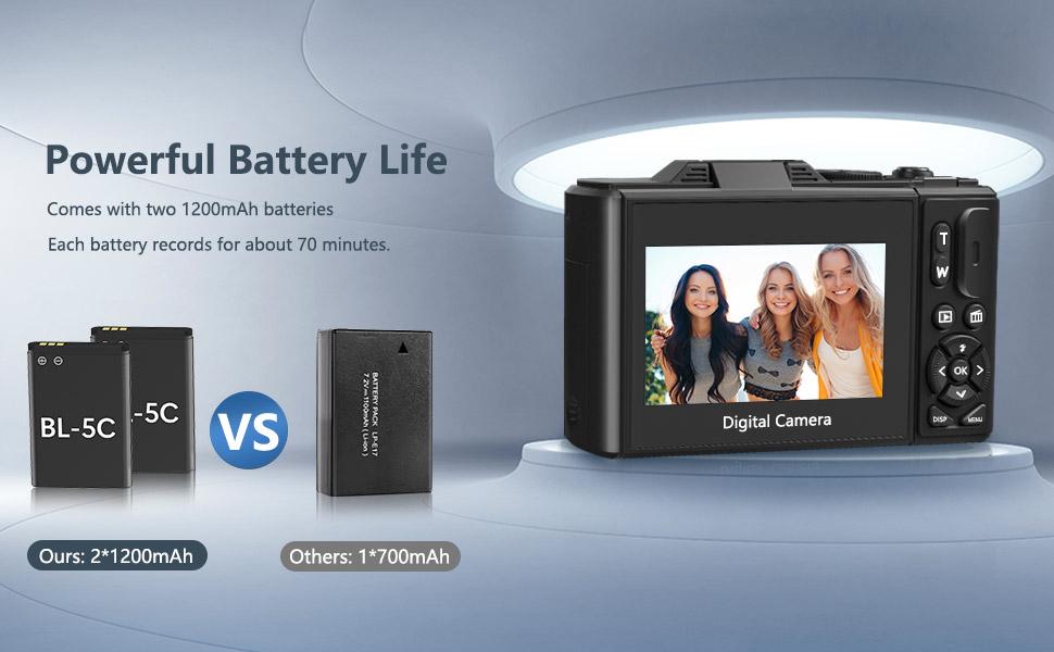 Powerful battery life