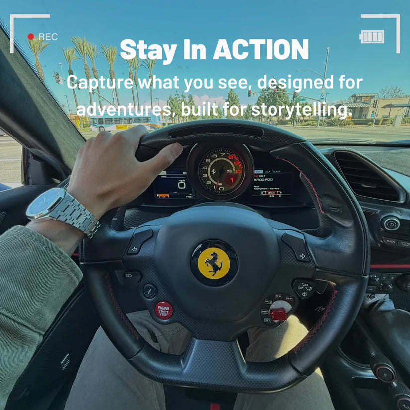 Voice control, hands free